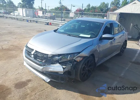 2020 Honda Civic Sport из США, поврежденный, VIN 19XFC2F80LE024787